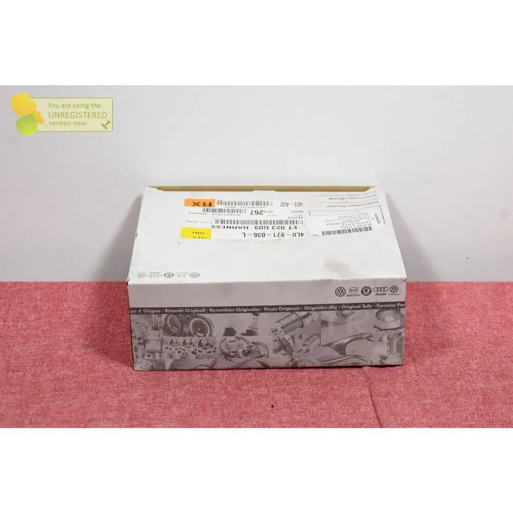 Audi Q7 Harness Geniune OEM 4L0971036L
